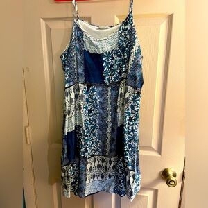Patchwork Summer Tank Dress